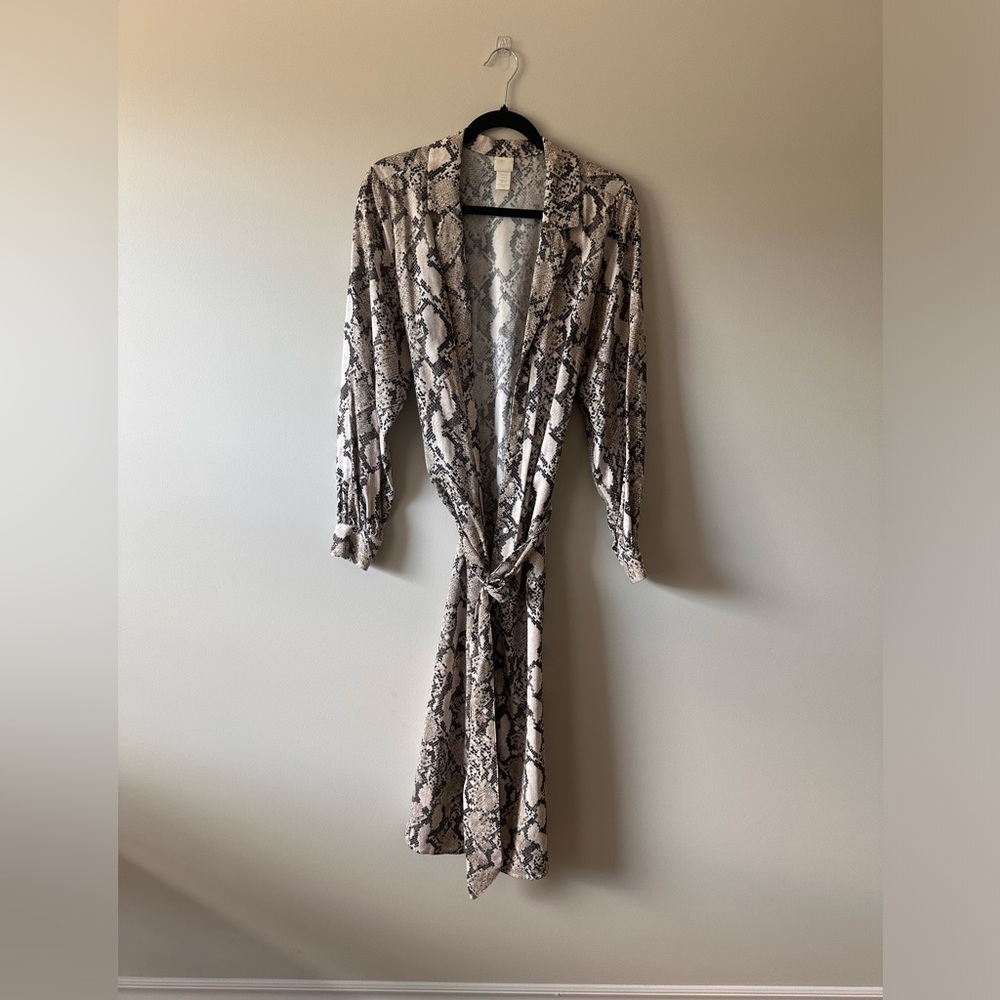 H&M Snake Print Dress